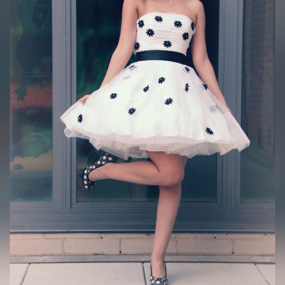 Betsey Johnson Cupcake Tea Party Vintage Dress Size 2 New With Tags